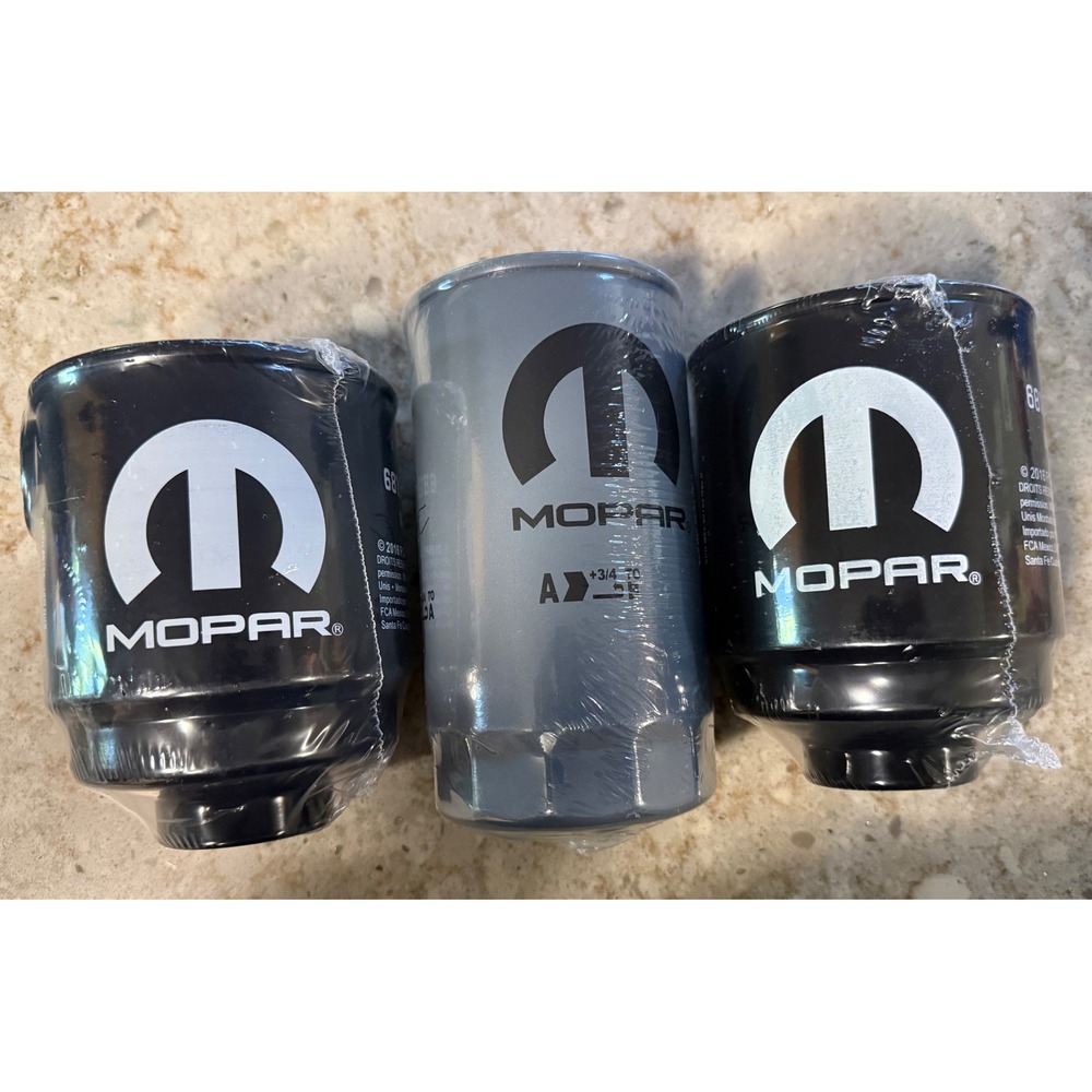 Mopar Oil Filter Lot 3pc MO-867 68197867AB MO-285 05083285AA OEM New Sealed